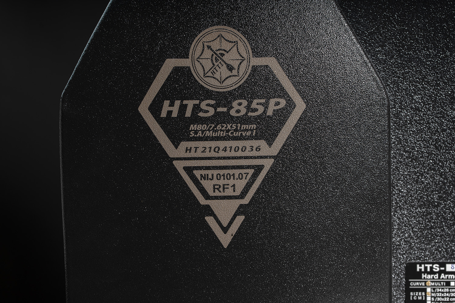 米軍放出品 M ソフトアーマープレート NIJ IIIA Medium S30 米軍放出品