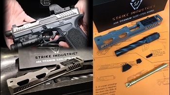 EMG Strike Industries正式ライセンス ARK-17チタニウム スライド