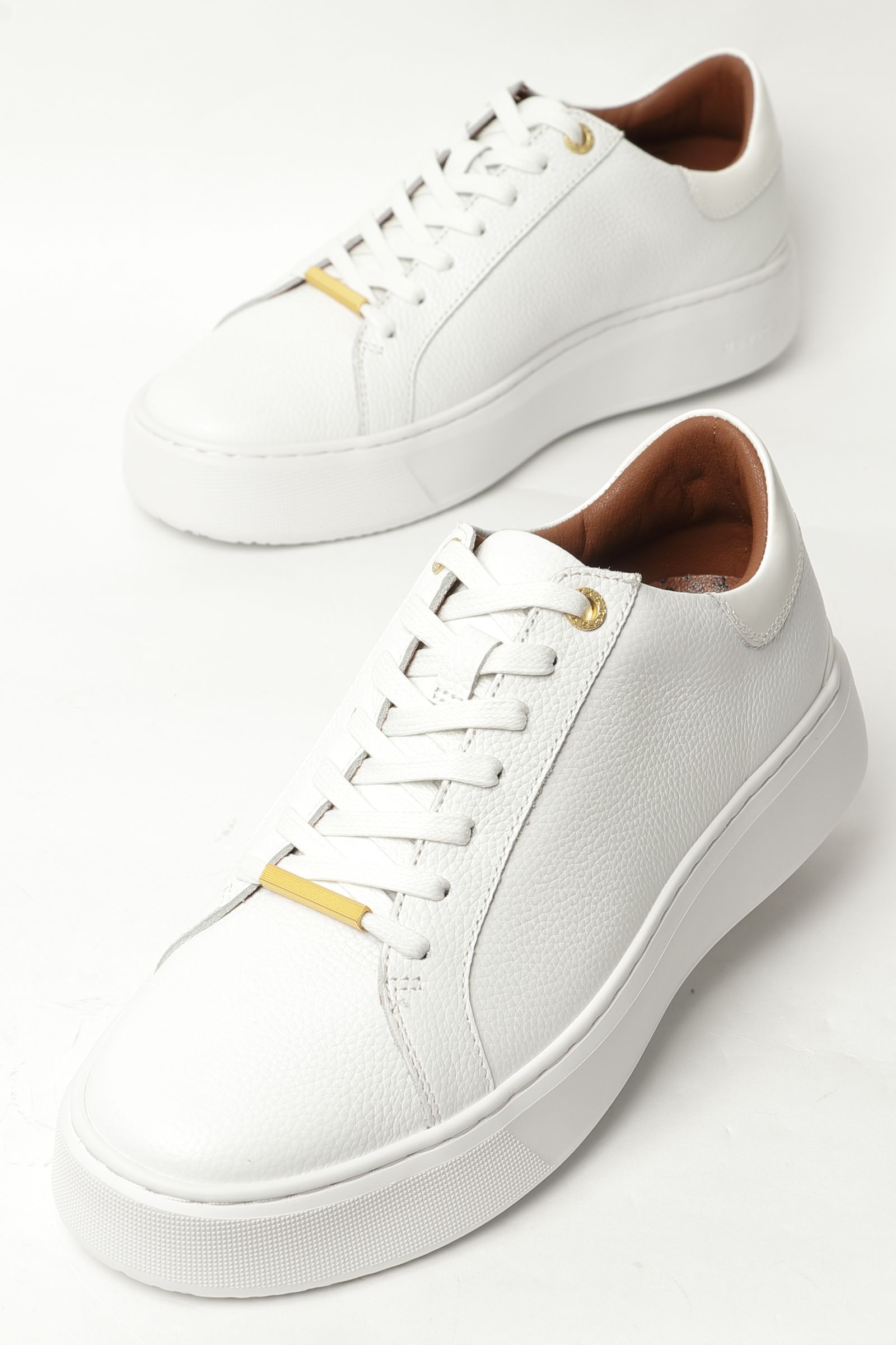 AOURE - DEVICE1 デバイスワン レースアップ カウレザー スニーカー