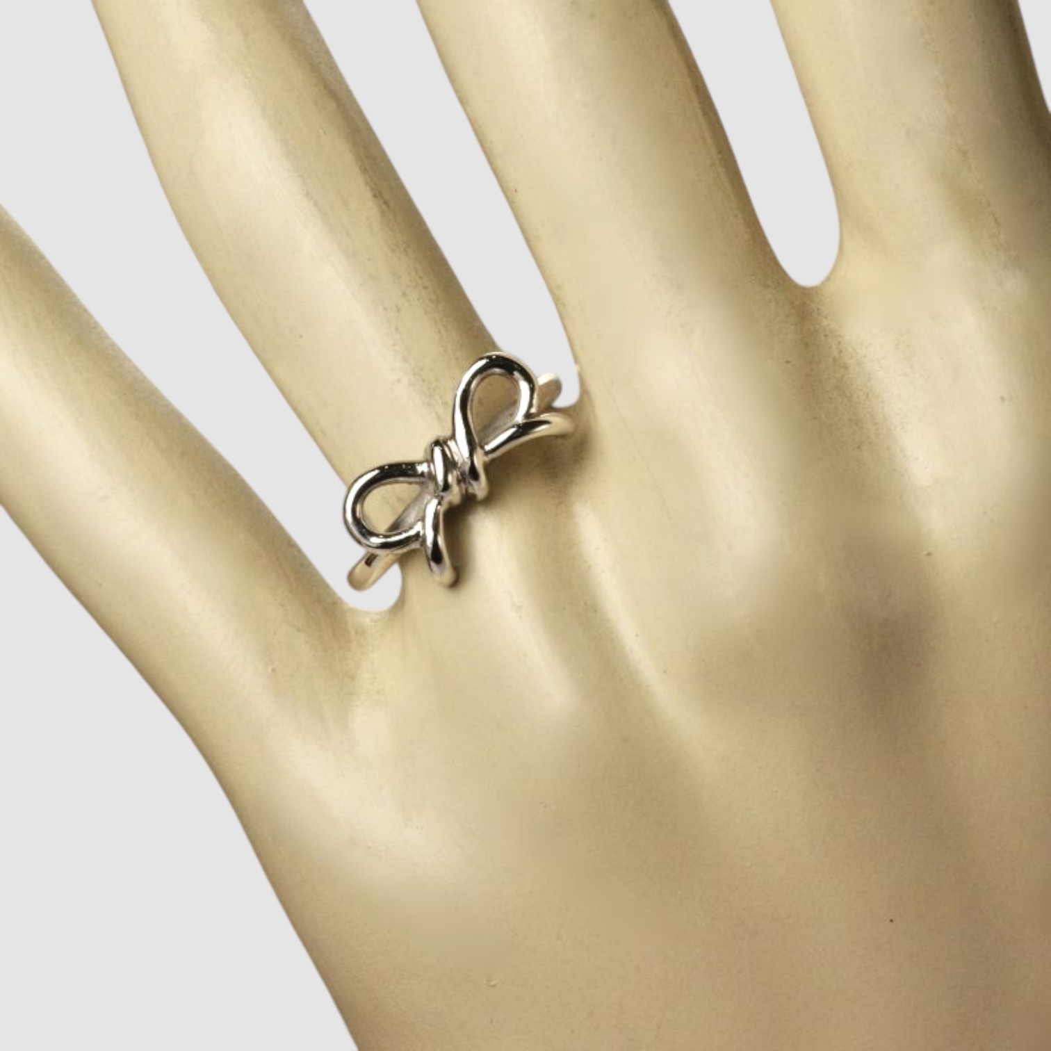 sv925 縁結びリボンリングMARU - ベル宝飾オンラインショップ
