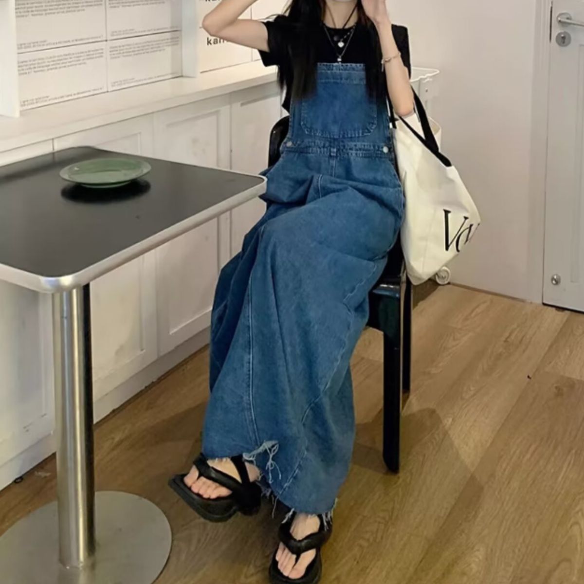 Dress/カットオフデニムジャンスカ ST/No.22002 – Belle Ćie