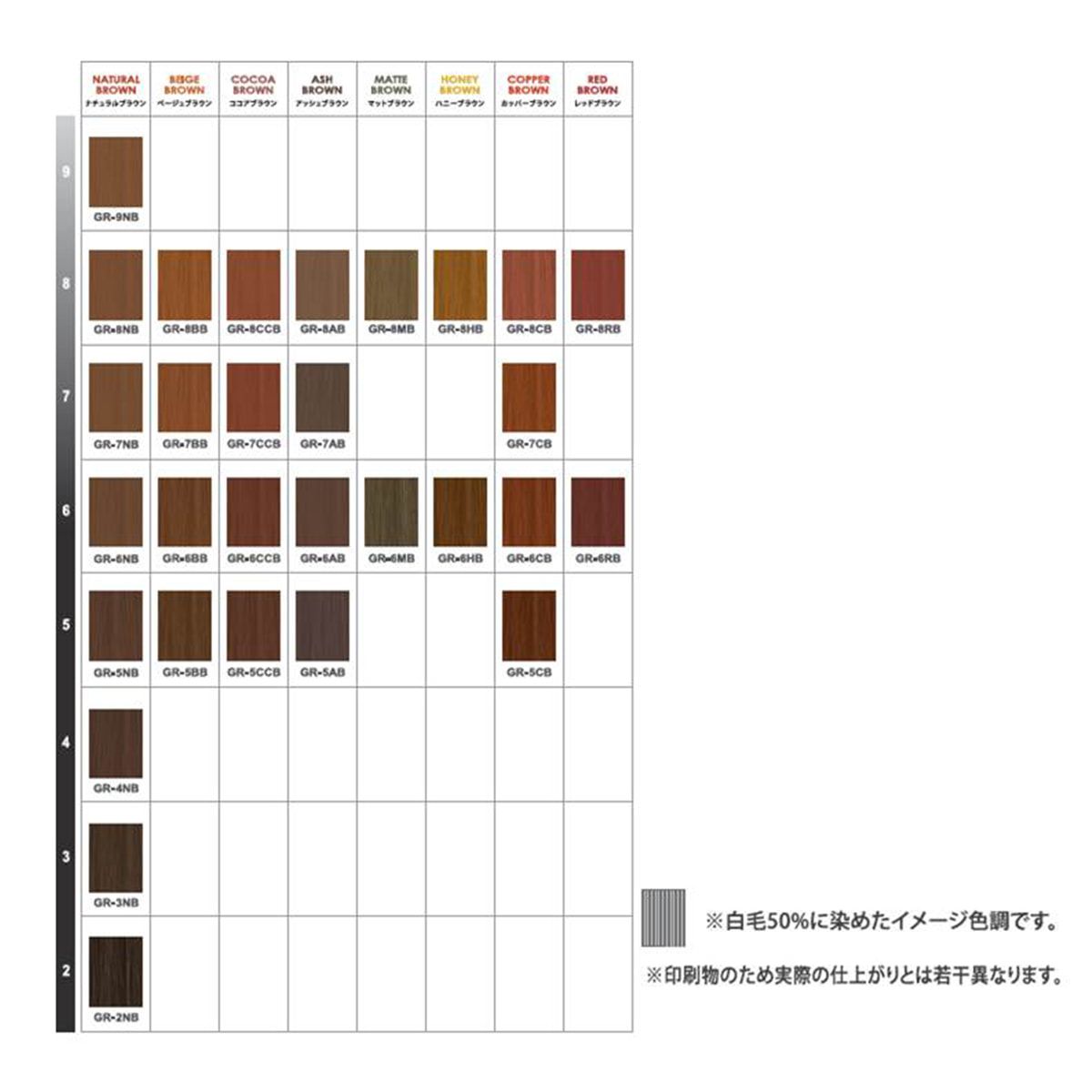 リフュール グレイカラー 新規導入セット《カラーチャート付き》フリー