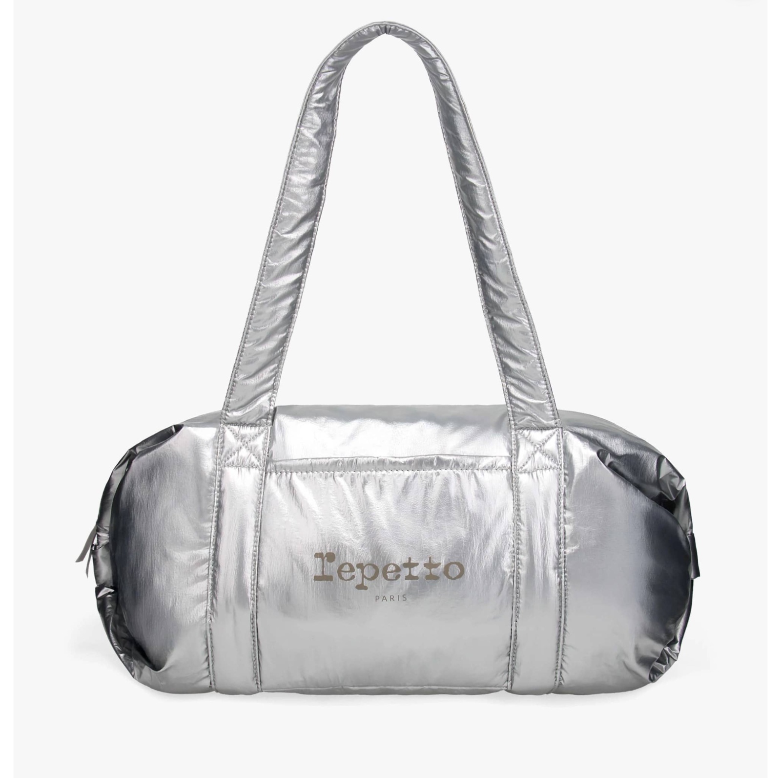 repetto】 シルバーダッフルバッグ(Lサイズ) - バレエ専門店CHERIE