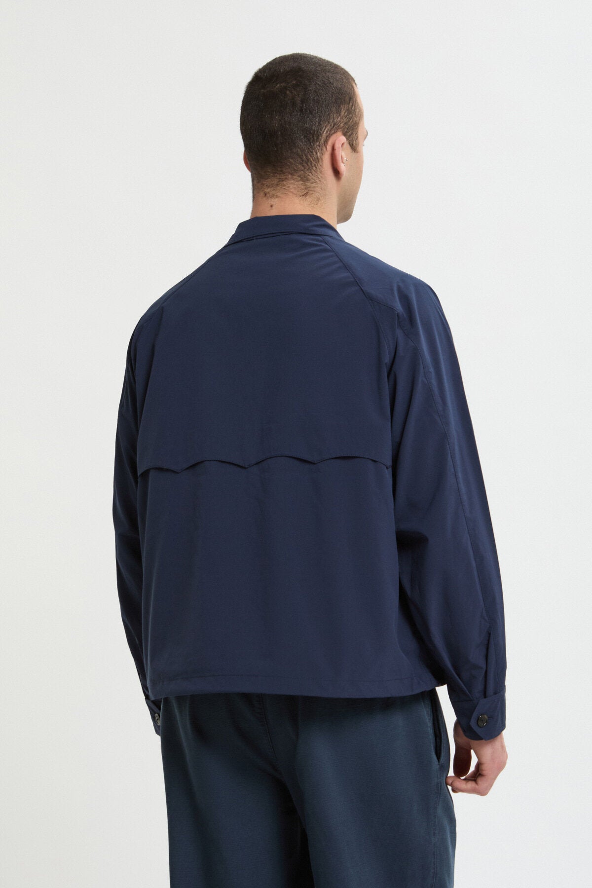G4 Box Jacket Navy | Baracuta