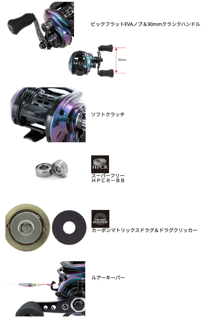 アブ レボ ウルトラキャスト ベイトフィネス Abu Revo ULTRACAST BF