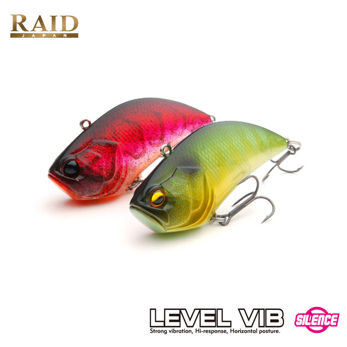 全17色】レイドジャパン レベルバイブ サイレント - 【バス・トラウト