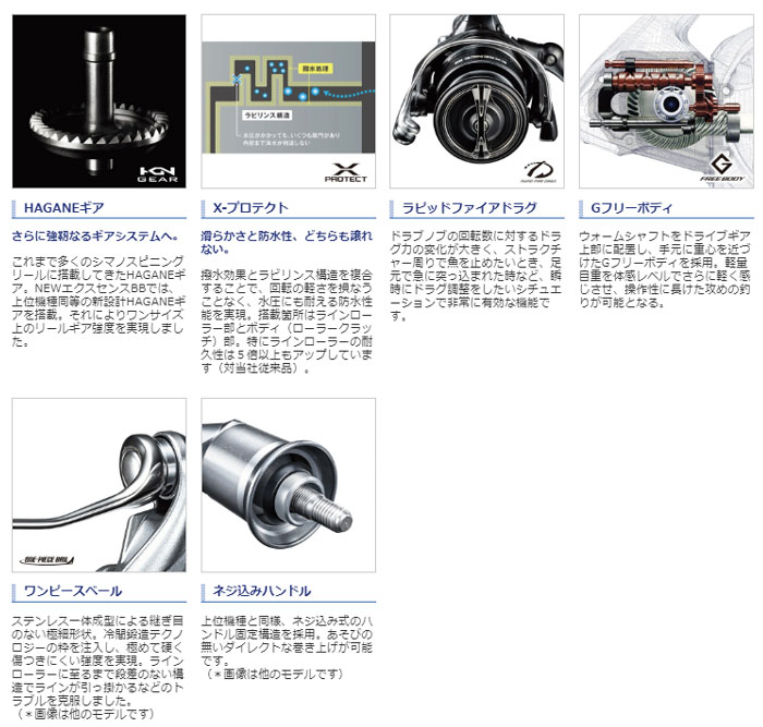 シマノ 20 エクスセンス BB 3000MHG - 【バス・トラウト・ソルトの