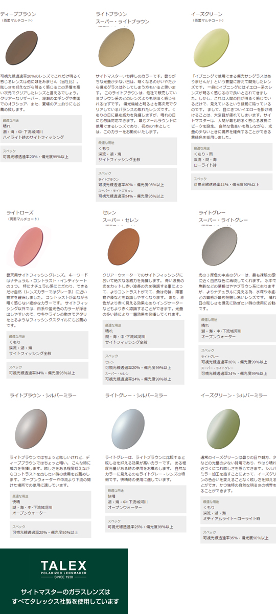 ティムコ サイトマスター ウェッジ ブラックフレーム TIEMCO Wedge