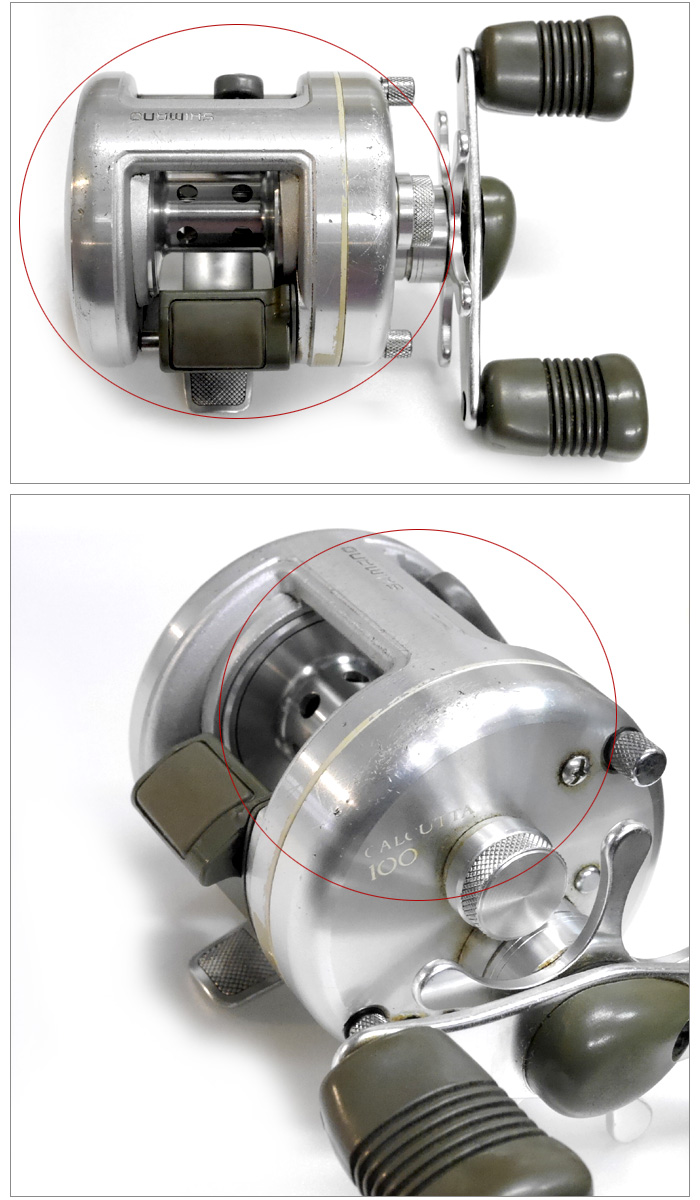 中古品】シマノ カルカッタ 100 SHIMANO CALCUTTA 右巻き 【0000029