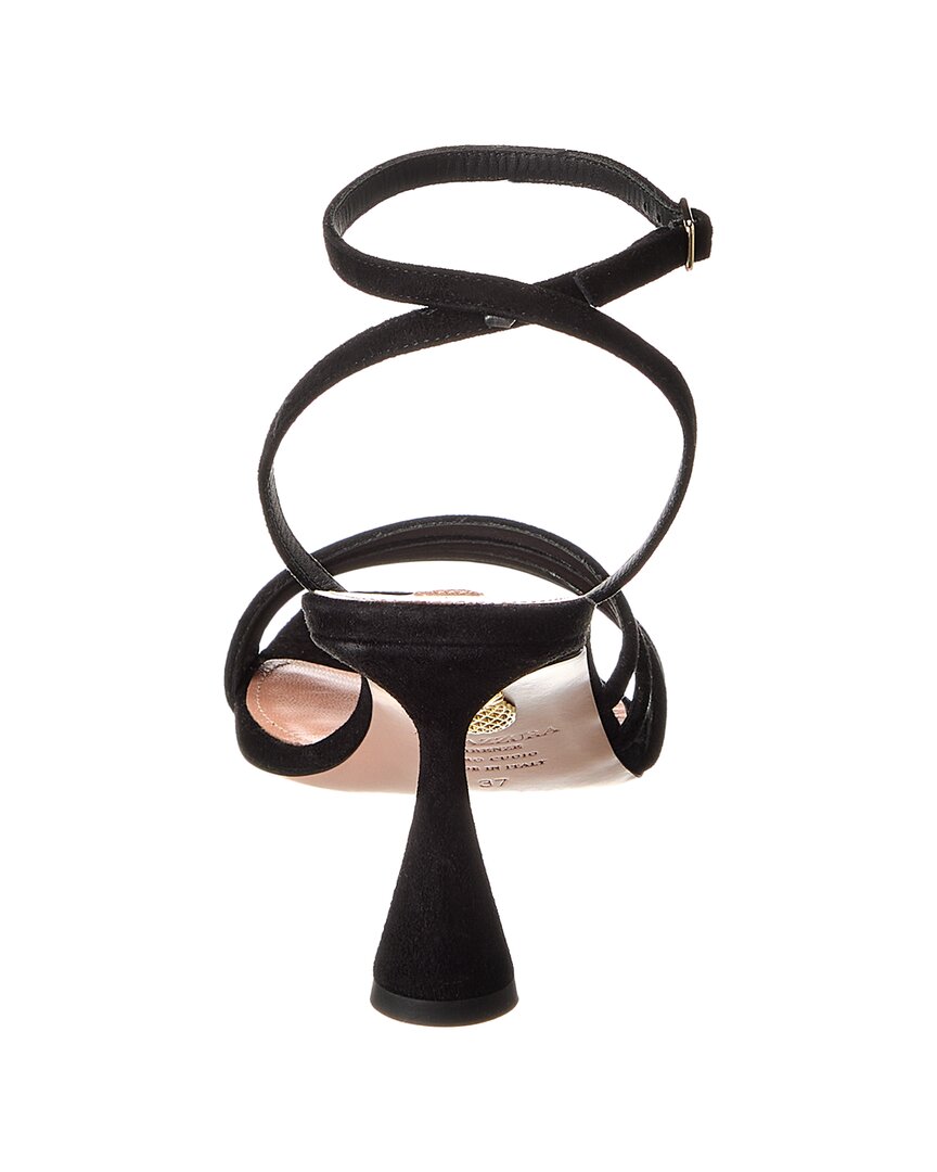 Aquazzura Latour 75 Suede Sandal – Bluefly