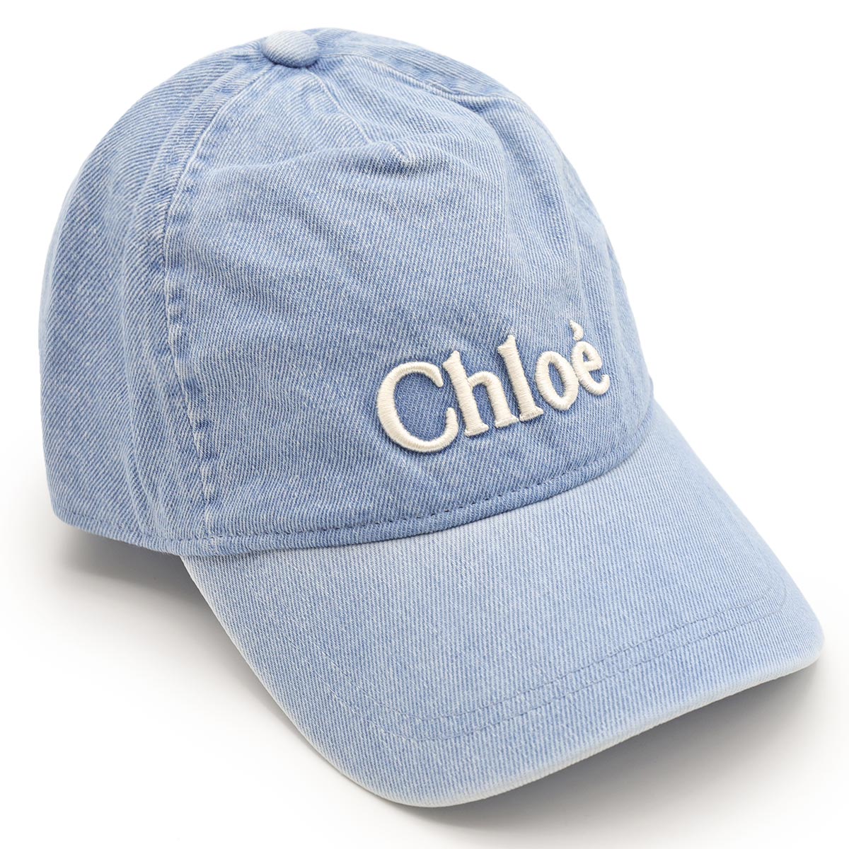 クロエ 帽子/キャップ レディース 刺繍 チルドレンズ キッズ デニム