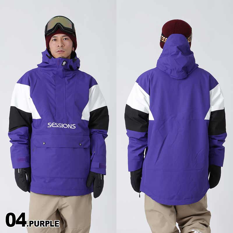SESSIONS/セッションズ メンズ スノーウェア プルオーバージャケット