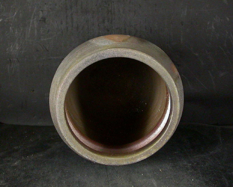 備前焼 登窯 備前焼中堅作家 柴田 善博 窯変花器11 備前焼卸・小売