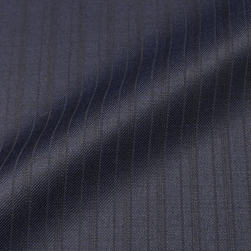 ロロピアーナ ジランダー 紺シャドーストライプ 3ピース・メンズ