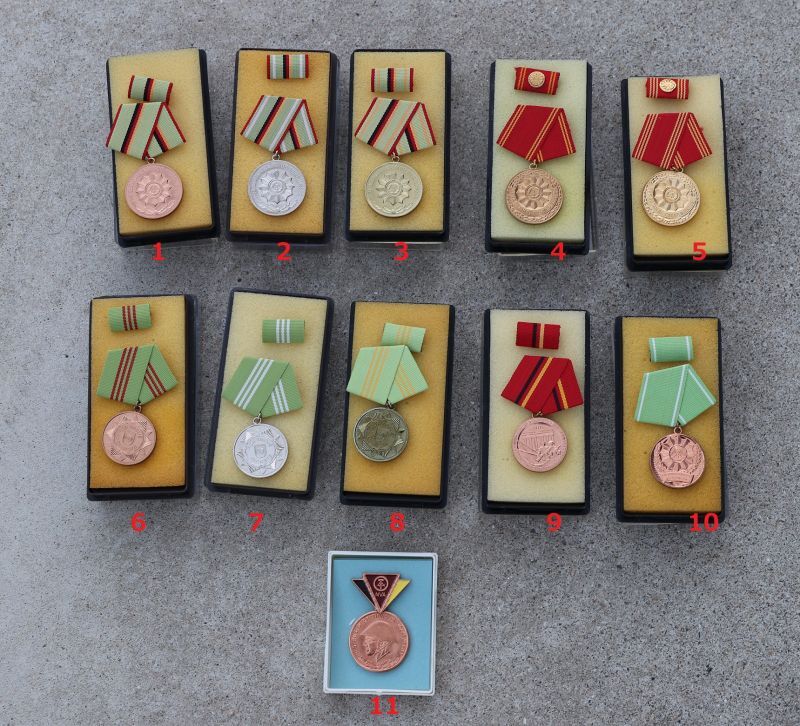 東ドイツ 略綬・勲章 各種 新品 - ミリタリーサープラス キャンプ