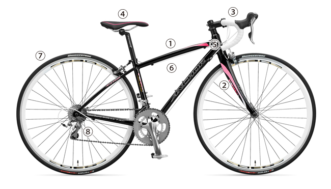 女性用ロードバイク「ANCHOR RFA5 WOMEN」 新発売 ブリヂストン