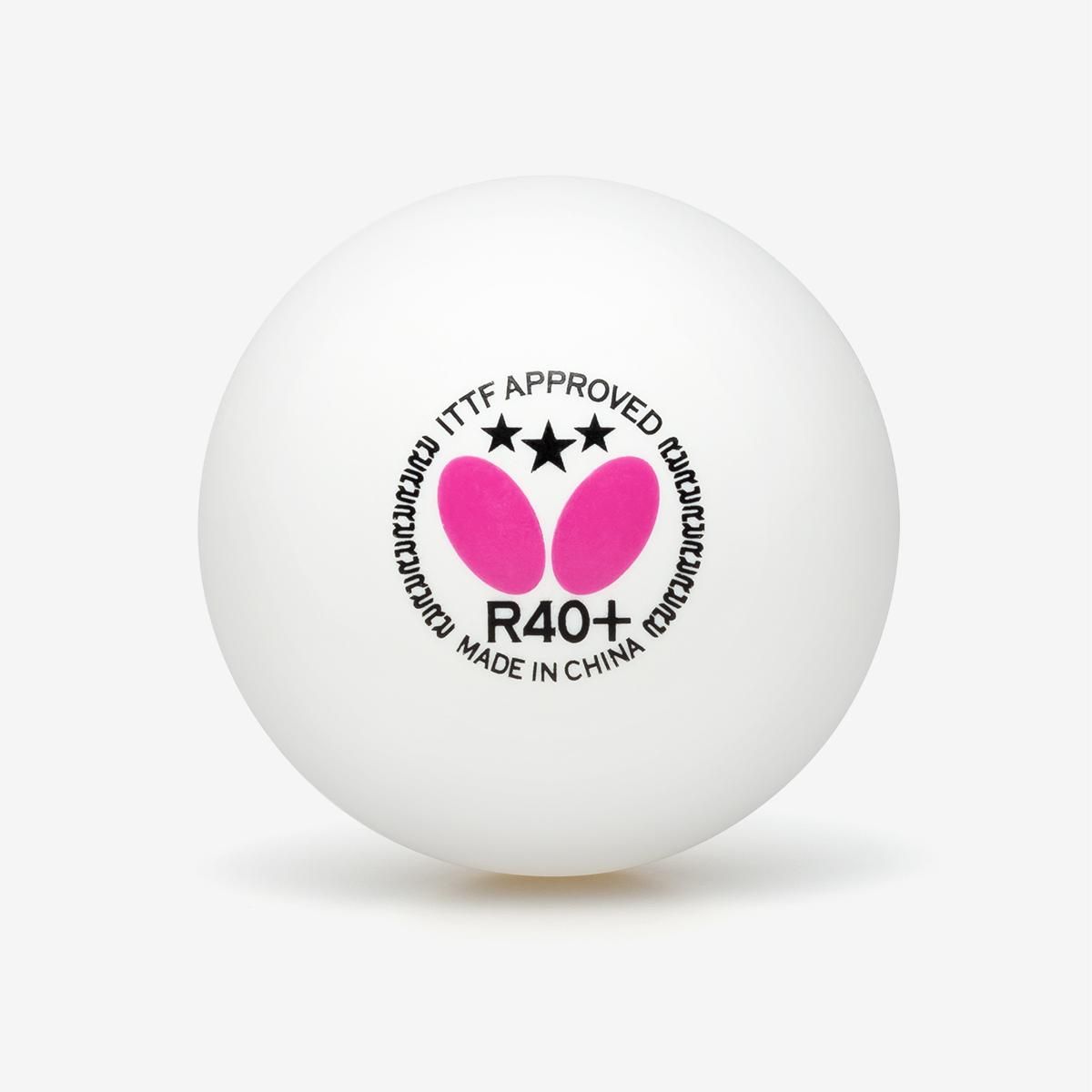 バタフライ スリースターボールR40＋（1ダース入）｜製品情報