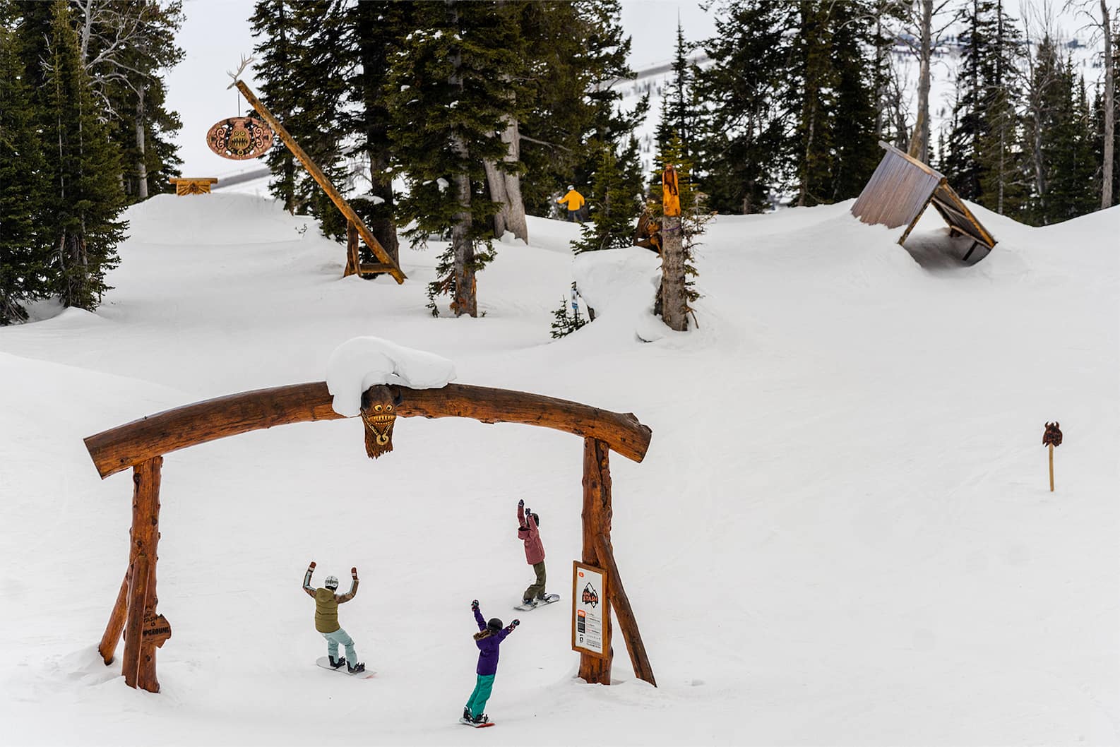 The Stash Snowboard Parks from Burton | Burton Snowboards
