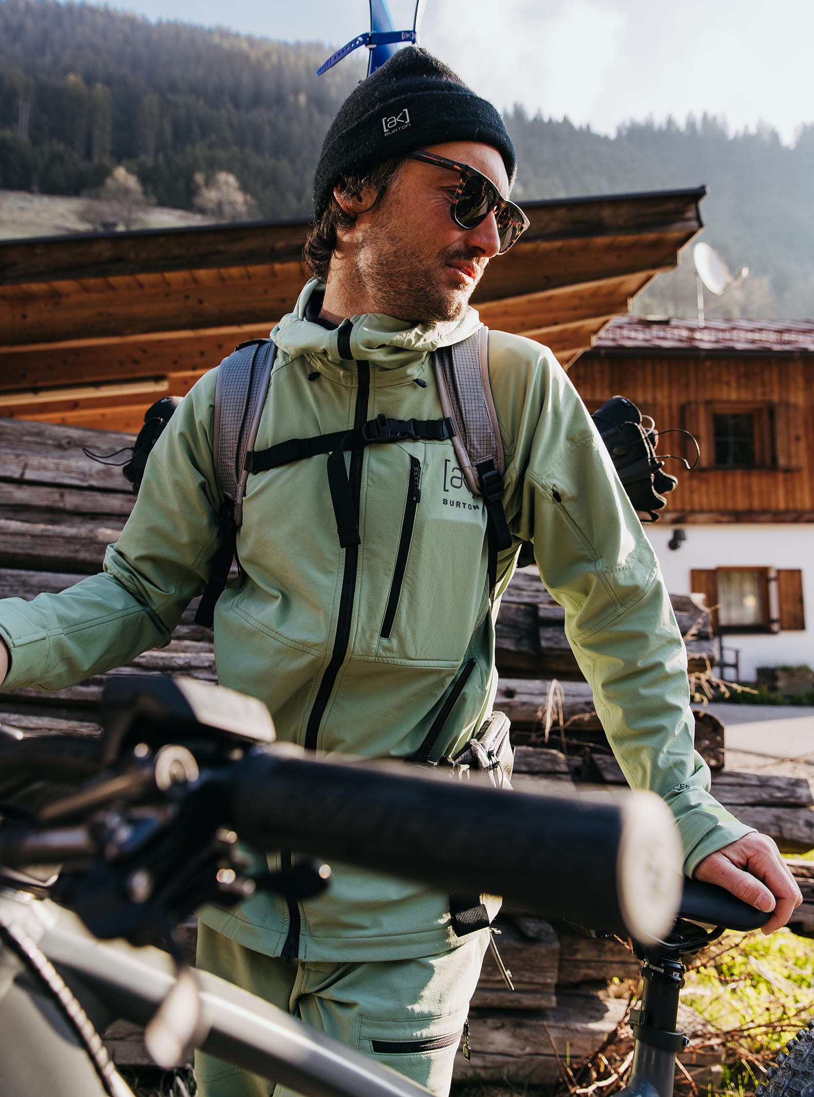 メンズ [ak] ソフトシェル ジャケット | Burton.com Winter 2023 JP