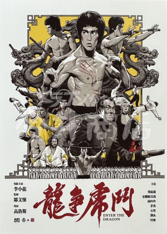 ドラゴン ブルース・リー 面子 トレーディングカード 10枚セット