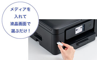 ダイレクトプリント - 特長 | MFC-J908N | インクジェットプリンター