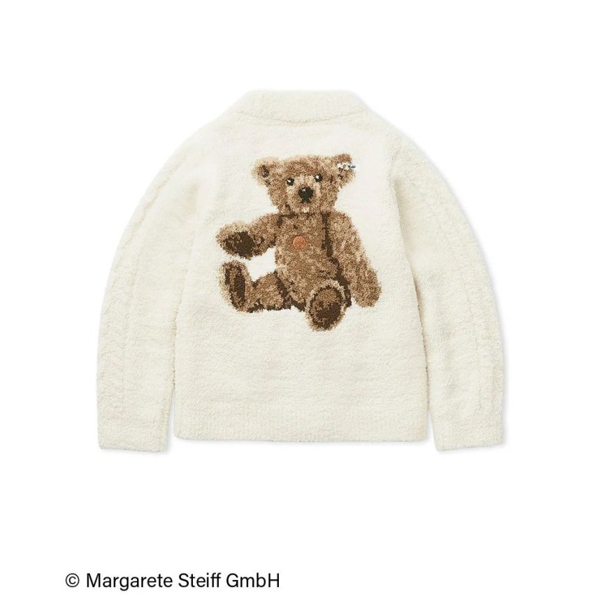 gelato pique 【Steiff】KIDSパウダーJQDカーディガン 2025秋冬 ｜子供