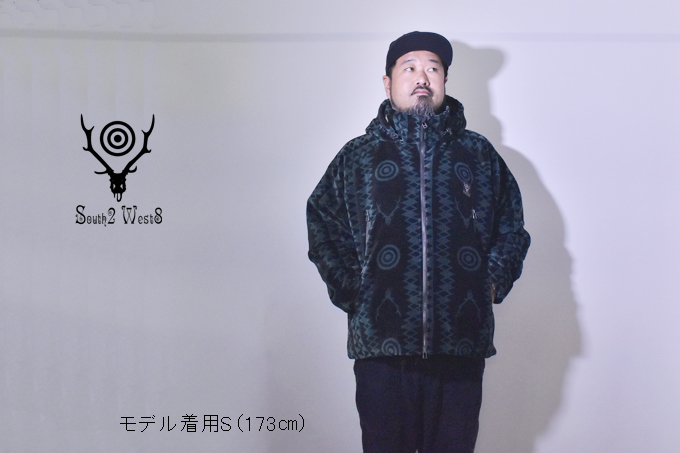 WEATHER EFFECT JACKET - VELVET JQ. / SKULL & TARGET / Black/Green
