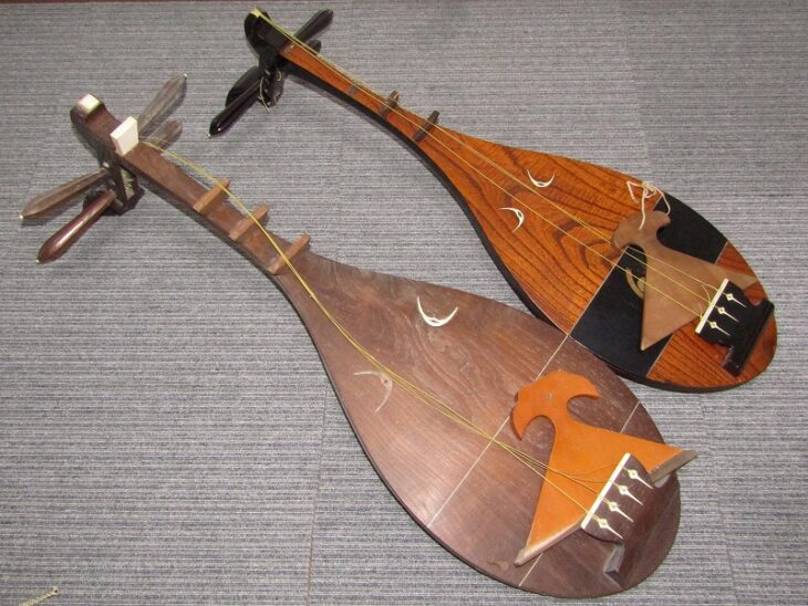 琵琶 撥つき アンティーク 骨董 琵琶 撥つき アンティーク 骨董