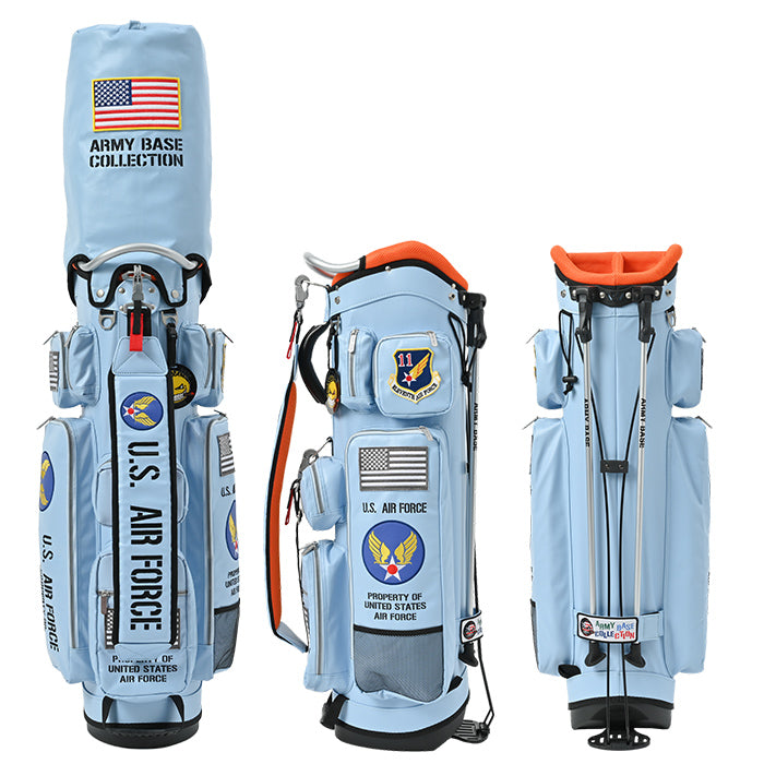アーミーベースコレクション スタンドバッグ エアフォース ブルー ABC