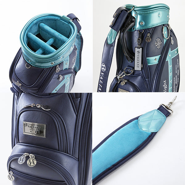 VALIANT ゴルフバッグ ブルー VALIANT ゴルフバッグ ブルー VALIANT