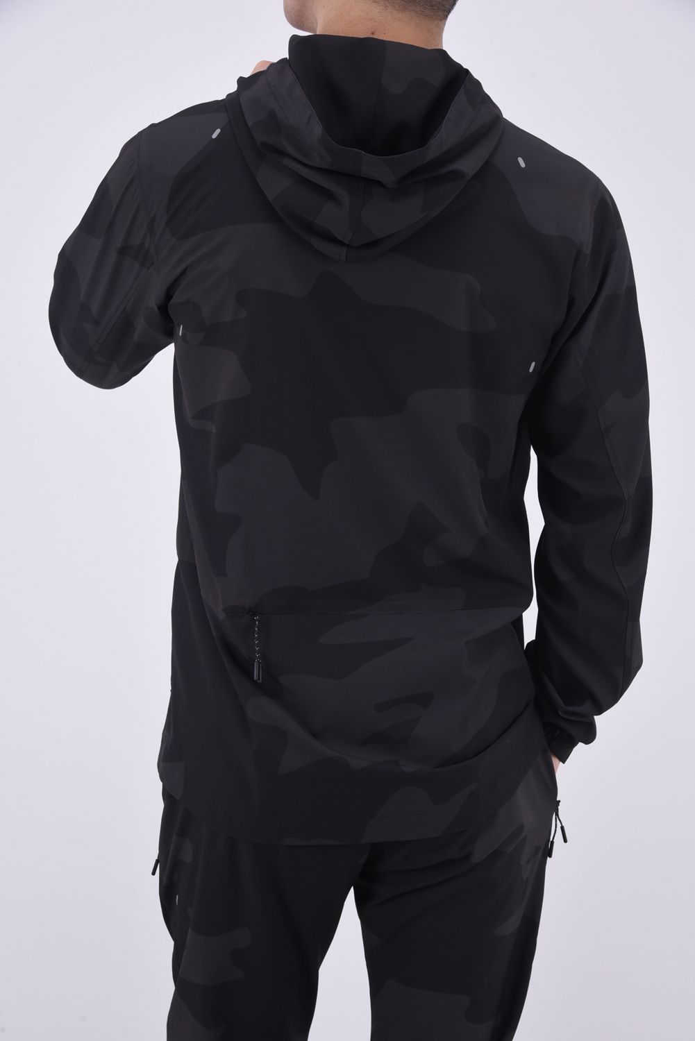 1PIU1UGUALE3 RELAX - CAMO LIGHT HOODIE / カモフラ柄 ジップアップ