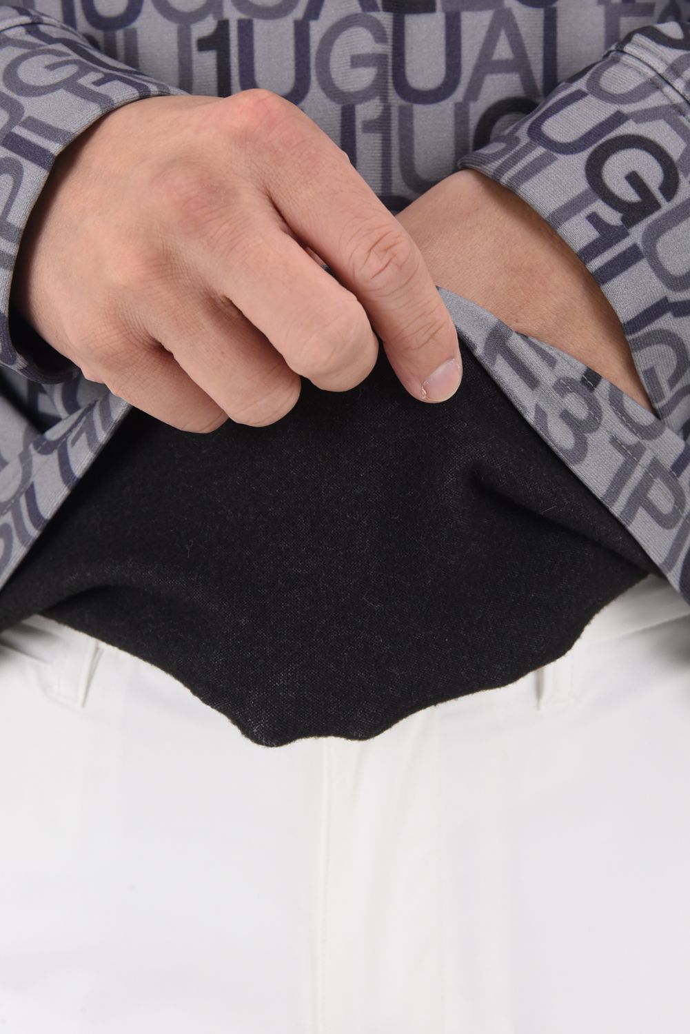 1PIU1UGUALE3 GOLF - 1PIU1UGUALE3 FULL LOGO MOCK / 113総柄ロゴ