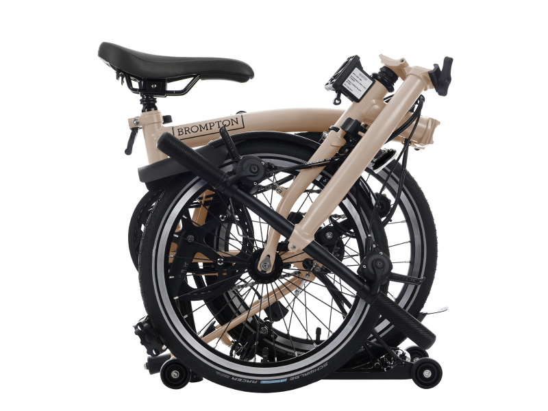 BROMPTON S6R ホワイト プロンプトンの折りたたみ自転車 BROMPTON S6R