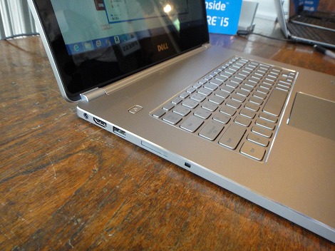 Inspiron 14 7000シリーズレビュー:アルミ削り出しボディが美しい