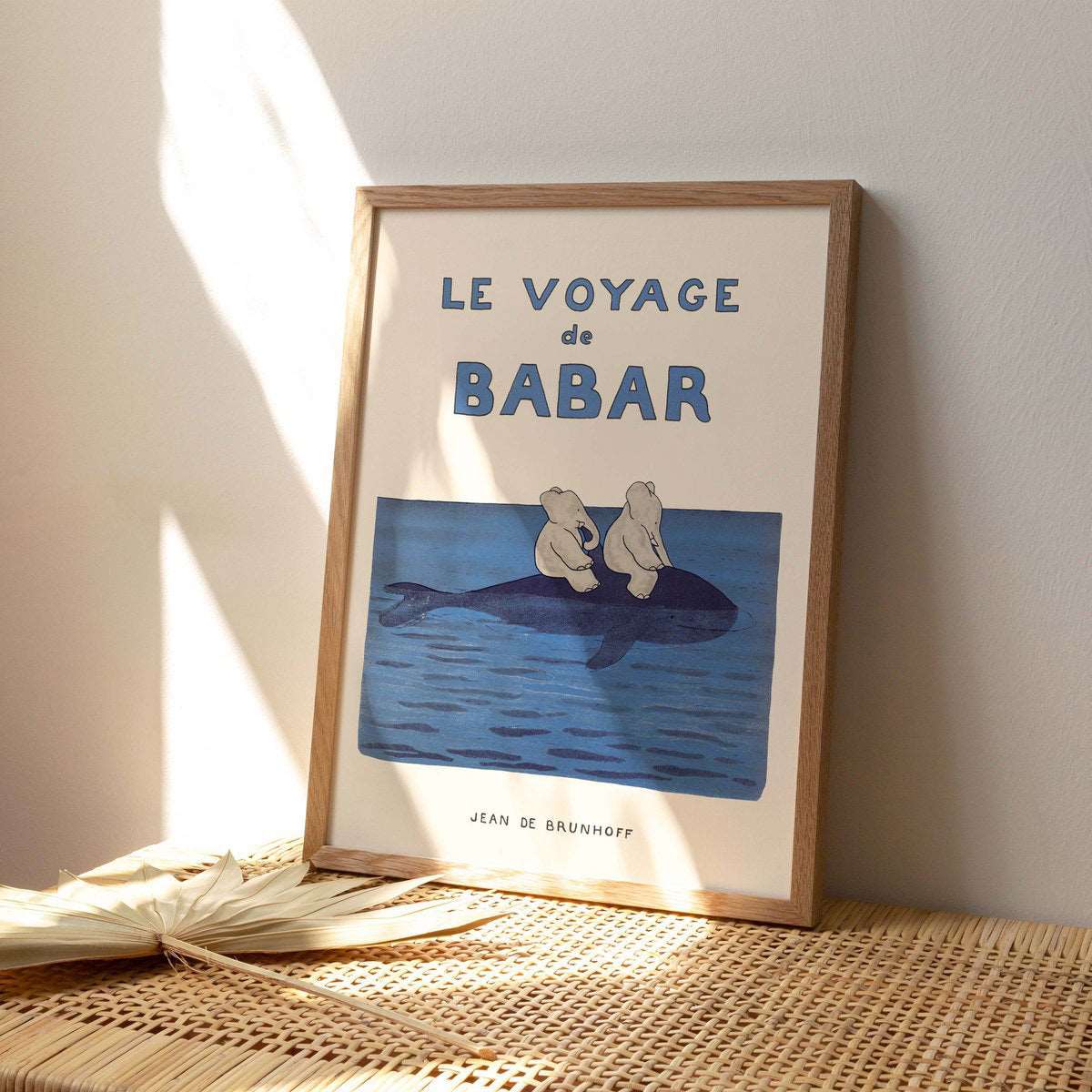 Le Voyage de Babar 30x40cm print – Generosa Home & Living