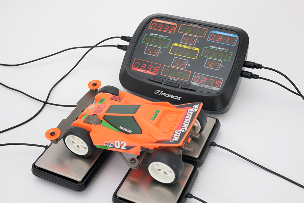 G-Force X Weight Gauge Air タミヤピットマット付き G-Force X Weight