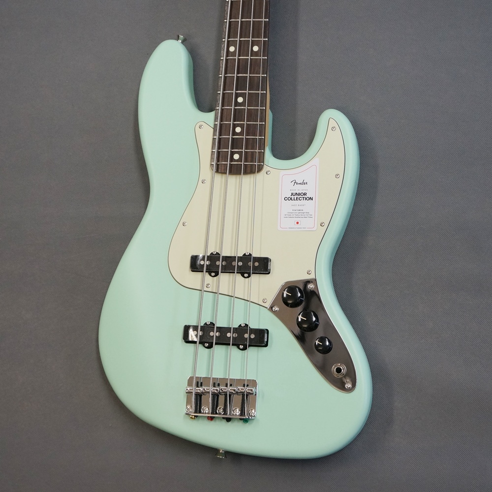 Fender Made in Japan Junior Collection Jazz Bass - Satin Surf