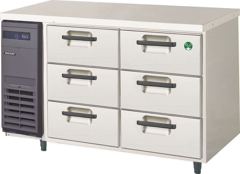 LDC-126FX - ドロワーテーブル冷凍庫（コールドテーブル） - フクシマ