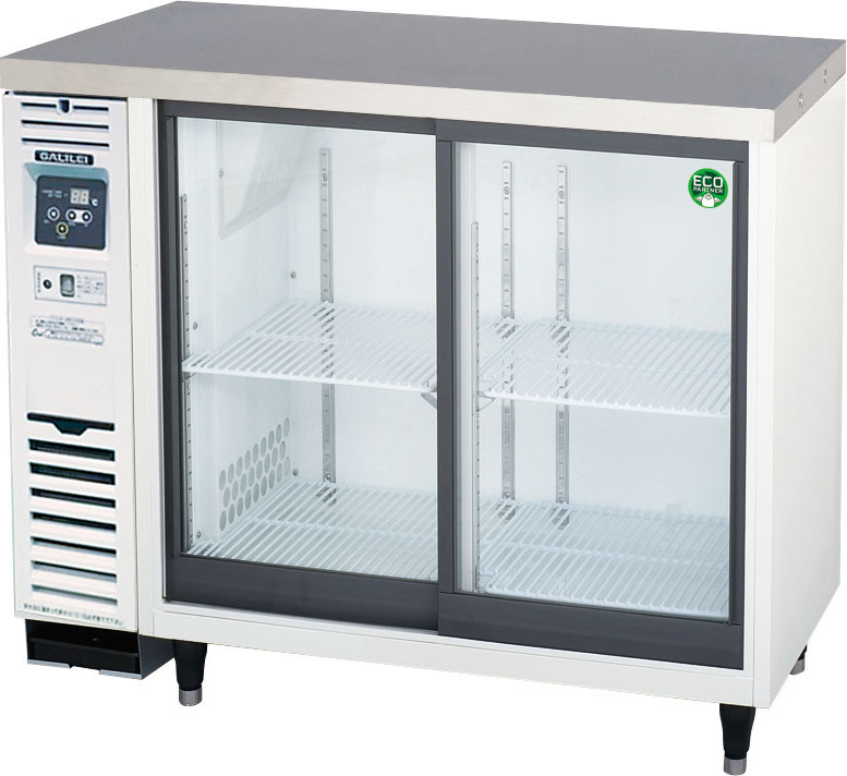 LGC-090REX - スライド扉小型冷蔵ショーケース（コールドテーブル