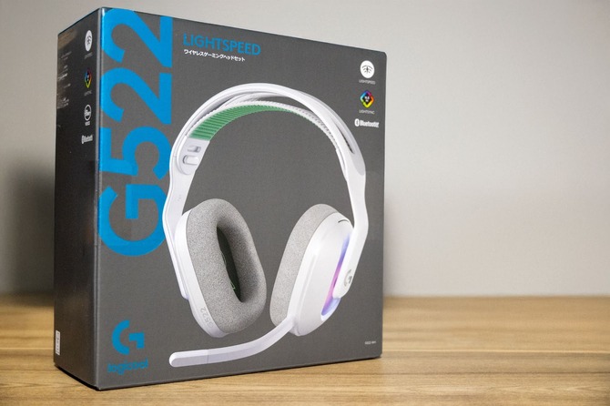 先行試用】Logicool G新型ヘッドセット「G522 LIGHTSPEED」は抜群の