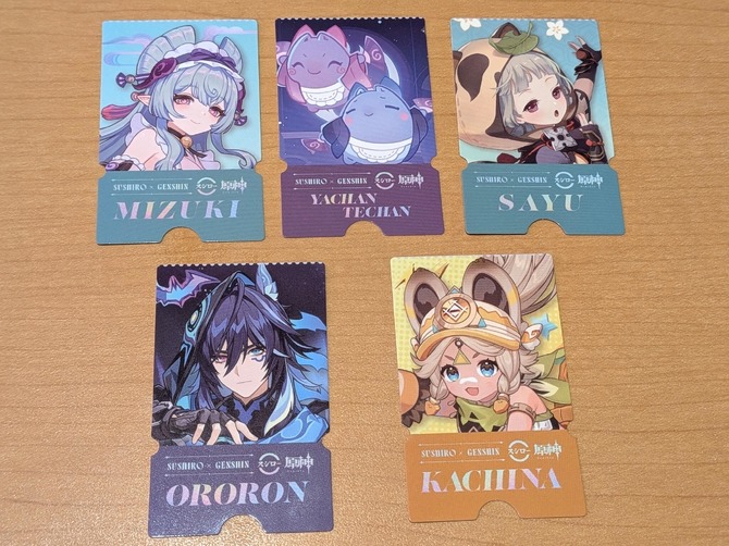 原神』×スシローコラボ第2弾「観月の宴」が開催！限定・復刻メニューや