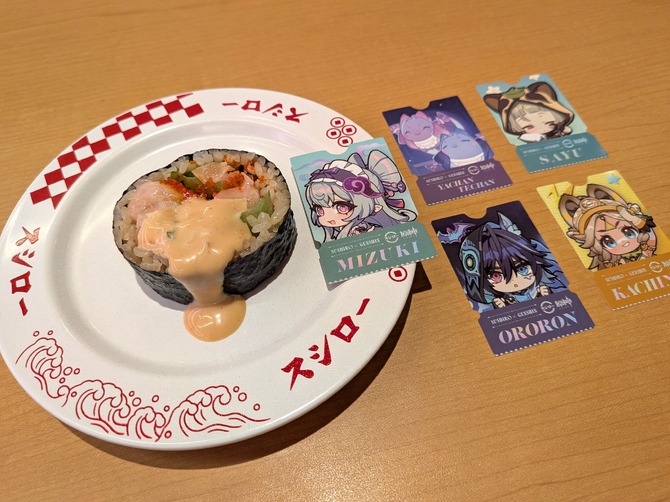 原神』×スシローコラボ第2弾「観月の宴」が開催！限定・復刻メニューや