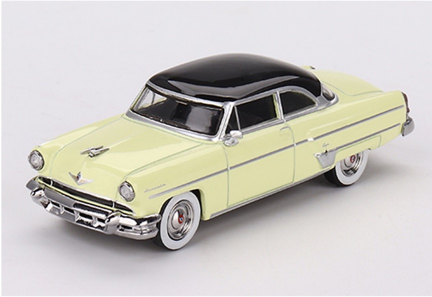 1/64 リンカーン カプリ 1954 プレミアイエロー (左ハンドル) （MINI