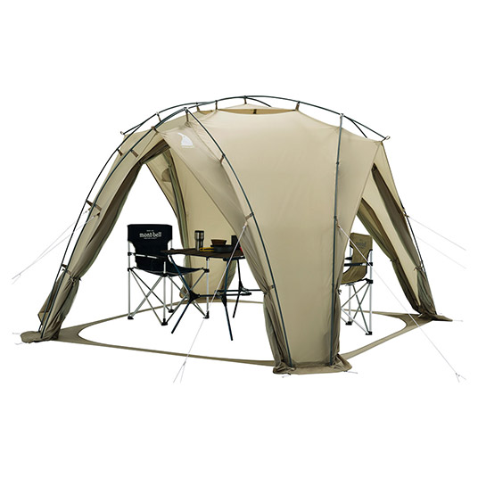 冬キャンプのリビング問題を解決！モンベルの「ムーンライトスクリーン