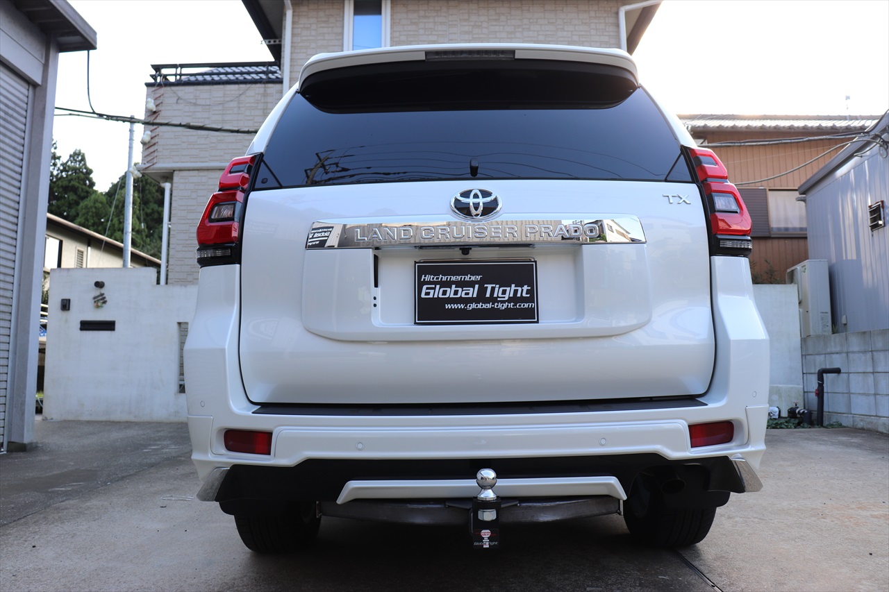 ランドクルーザープラド150モデリスタエアロ対応用ヒッチメンバー | 高