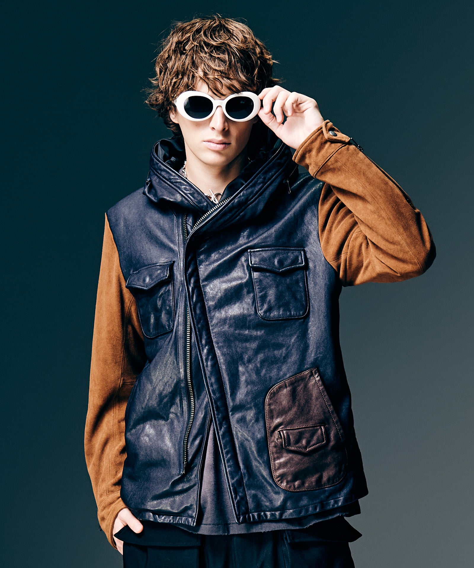 GB0126/JKT02 : Carol Rosso Riders Jacket / キャロルロッソ