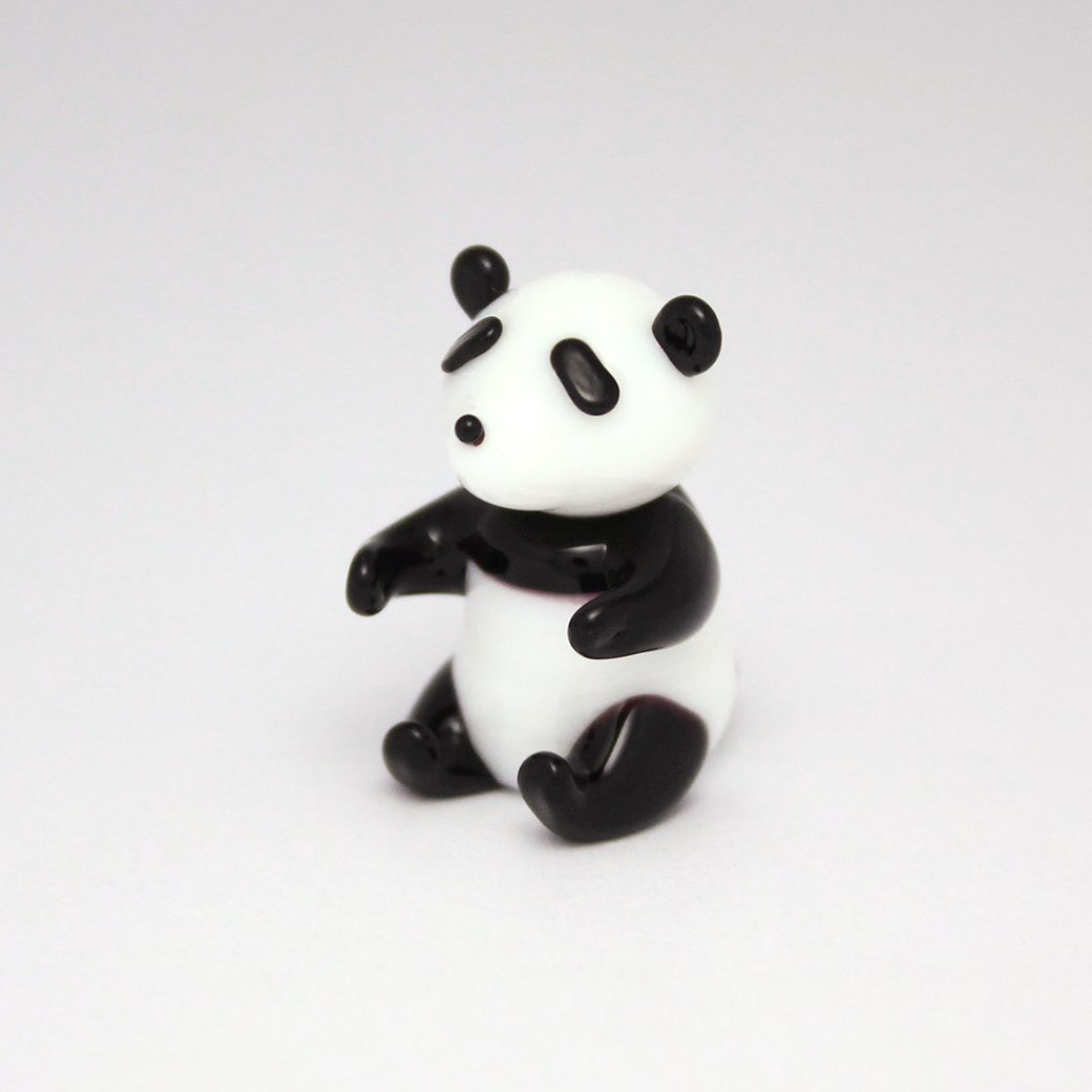 ガラス細工：パンダAのご紹介｜有限会社グラススクエア