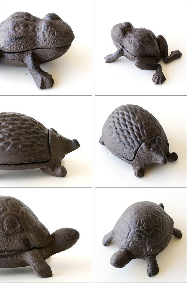 小物入れ オブジェ 置物 鍵入れ アイアン おしゃれ アニマル 手のひら