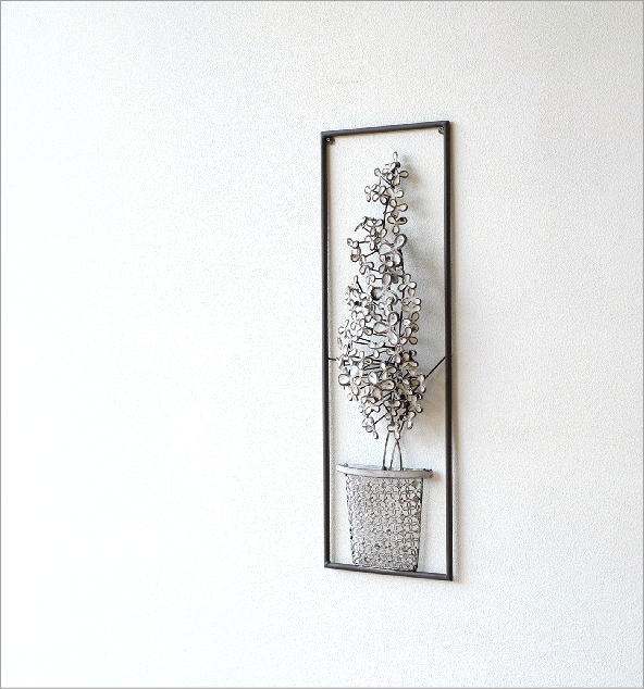 壁飾り アイアン アンティーク モダン アートパネル ウォール