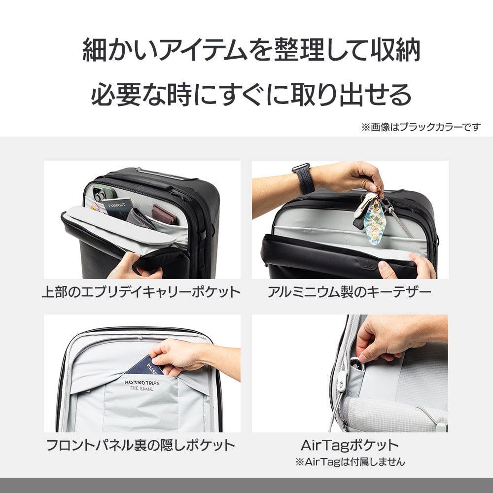 Peak Design(ピークデザイン) ローラー プロ ブラック / W-RP-AA-BK-1